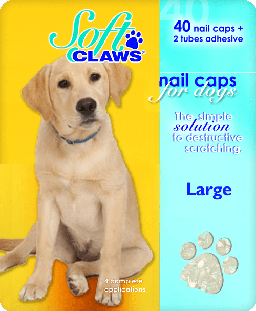 Soft Claws Nail Caps for Dogs Large